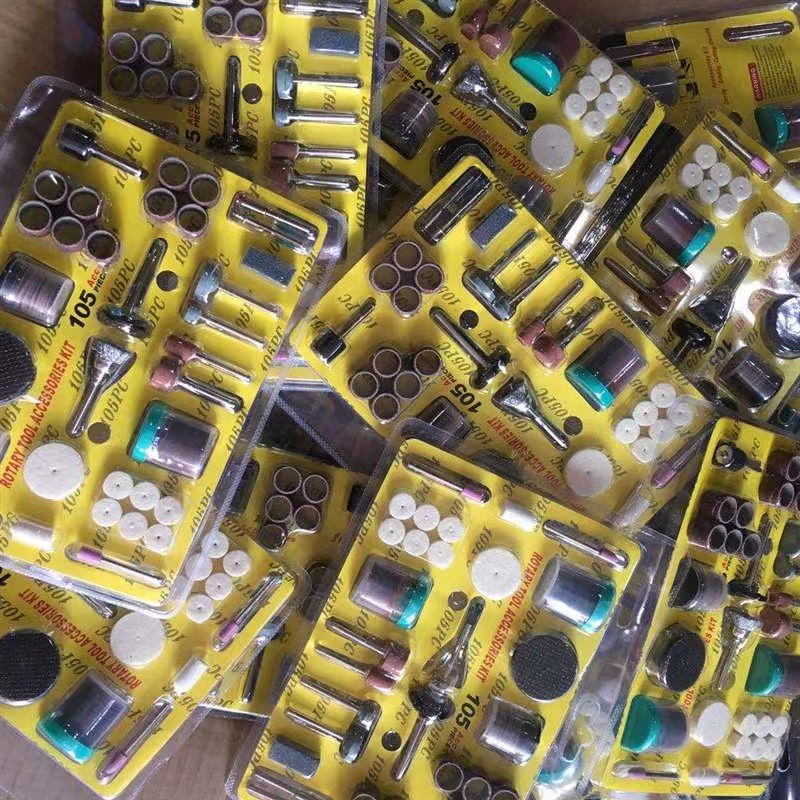 Electric grinding accessories 105pc 105PCs polishing cutting tools wood carving tools 105 piece set electric grinding accessories set