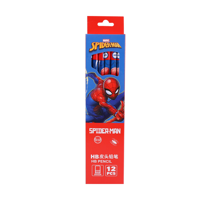 Disney round pole cartoon children's pencil Primary School students school supplies prize gift hb pencil 12 boxes