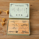 Flowers and plants collection paper box suit/81 a piece