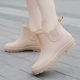 Cross-border 2023 foreign trade new rain boots ladies outdoor wading shoes short tube waterproof work rain boots kitchen rubber shoes