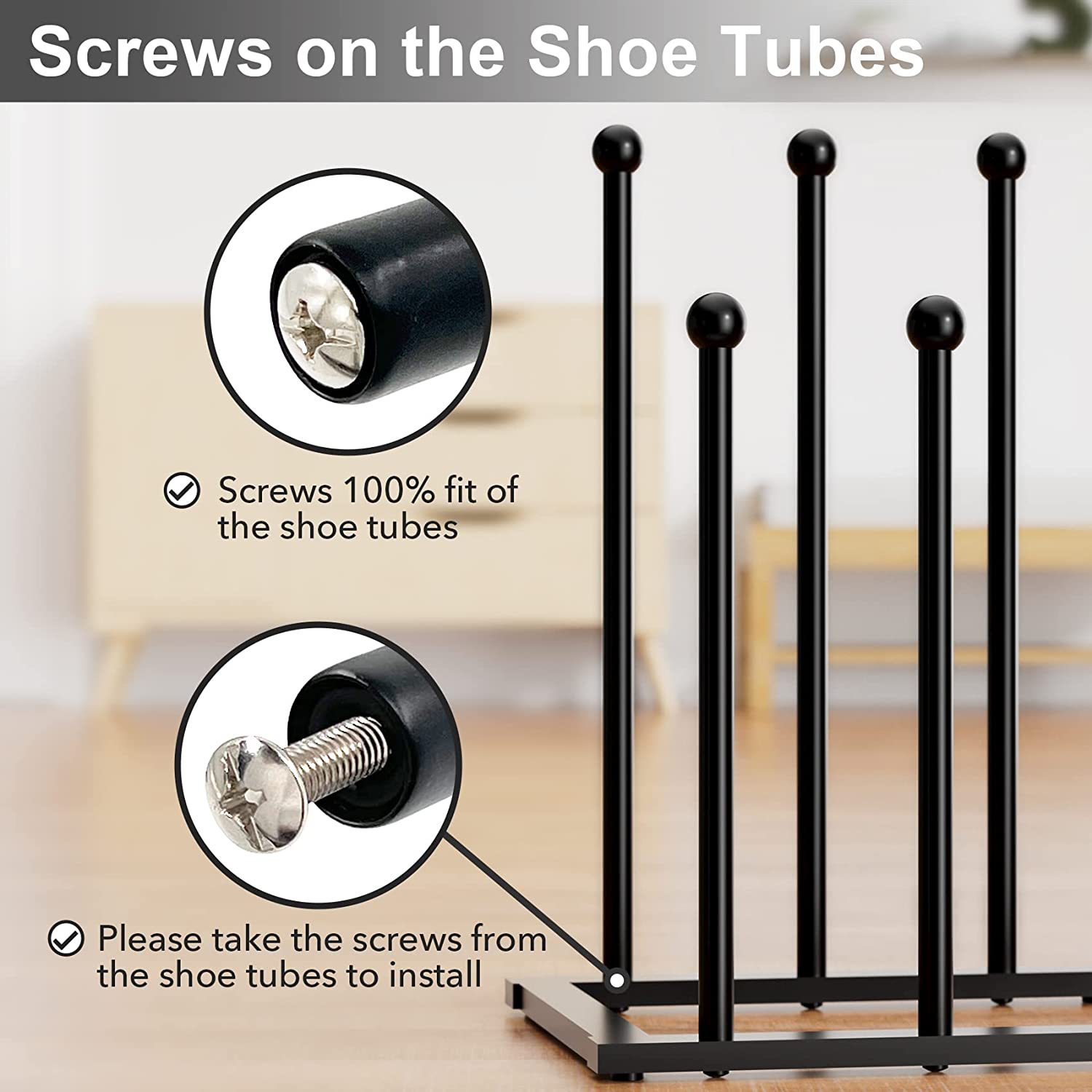 Creative Shoe Rack Boots Rack Iron Modern Simple Dormitory Indoor Outdoor Snow Boots Support Rack Boots Shoe Rack