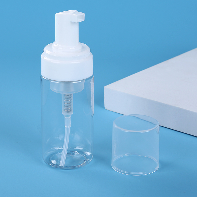 Press type facial cleanser bubbler shampoo hand lotion Mu Si foam bottle special bubbling artifact sub-bottled