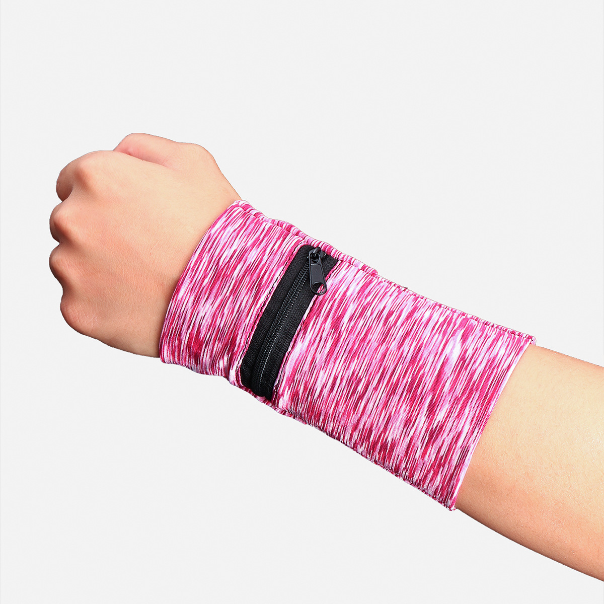 Outdoor Sports Wrist Bag Men's and Women's Riding Fitness Arm Bag Elastic Body-Fit Mini Running Wristband Bag