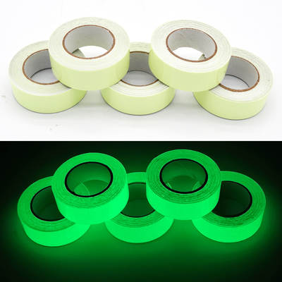 Cross-border luminous safety warning tape luminous stickers safety exit fire Channel stage fluorescent self-adhesive wall stickers