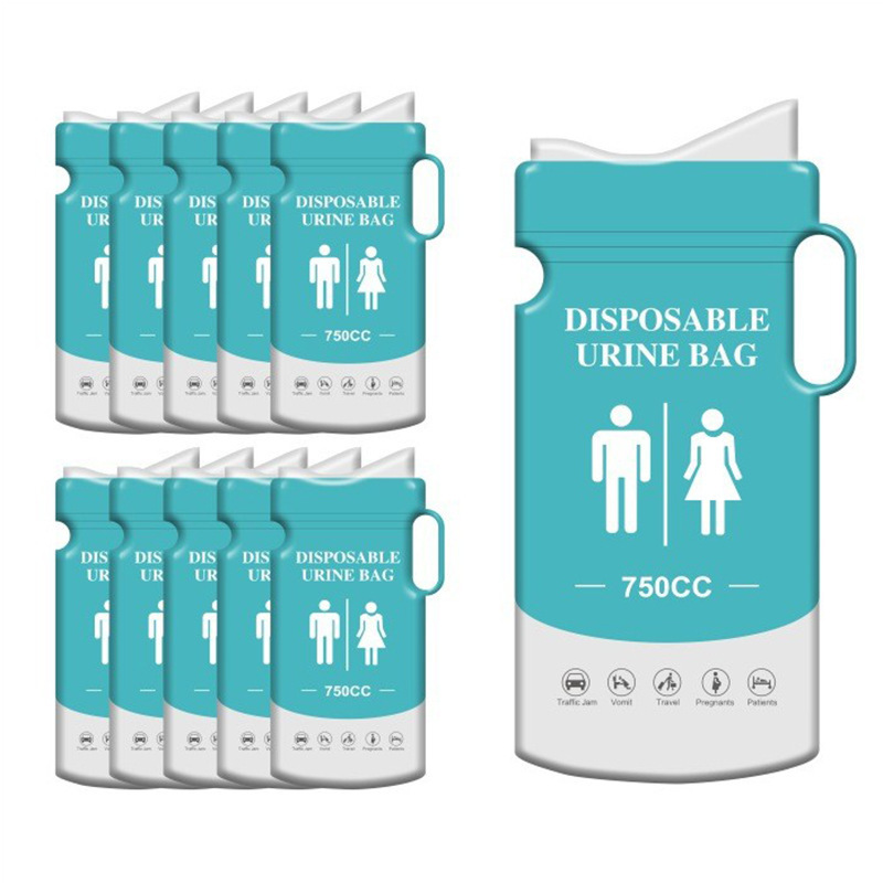 Quick-release Disposable Vehicle-mounted Emergency Urine Bag Quick Coagulation Traffic Jam Urine Bag Deodorant and Leak-proof Vomiting Urine Bag