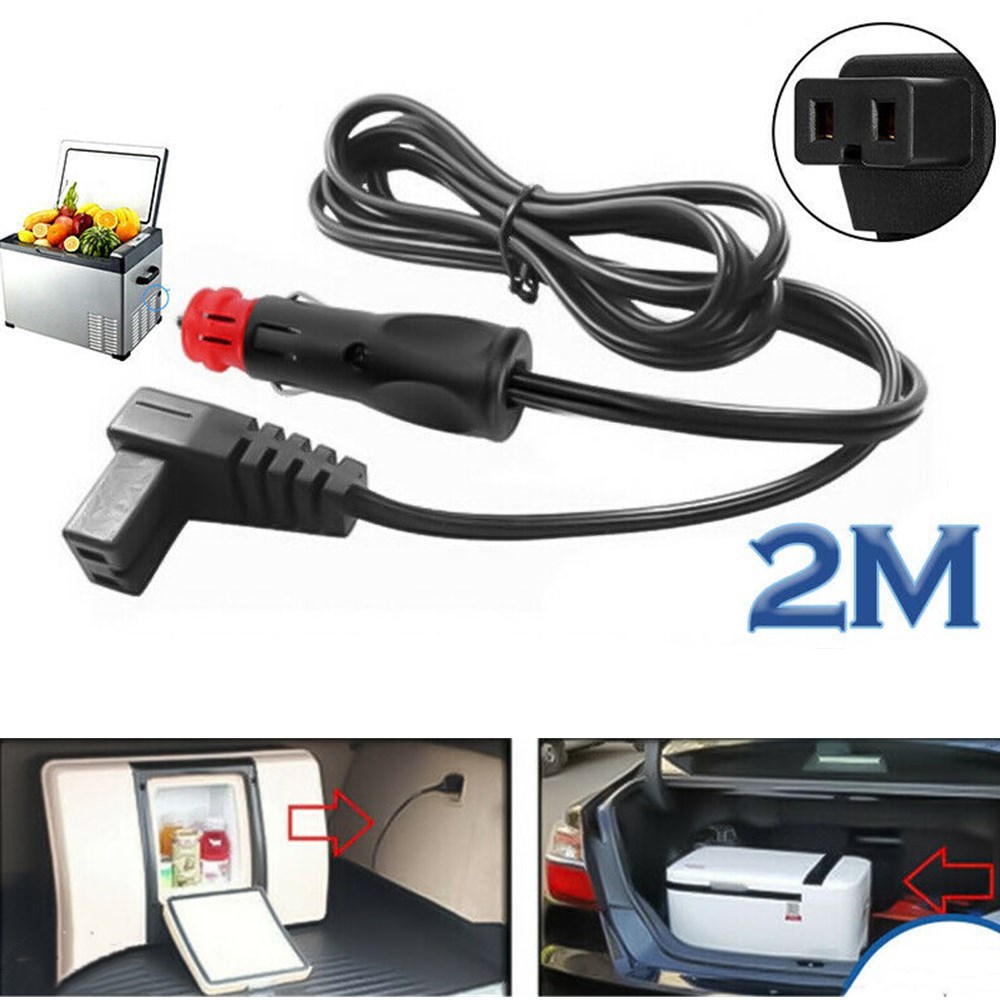 Car mini refrigerator compressor power line German red cigarette lighter plug connection line car refrigerator line