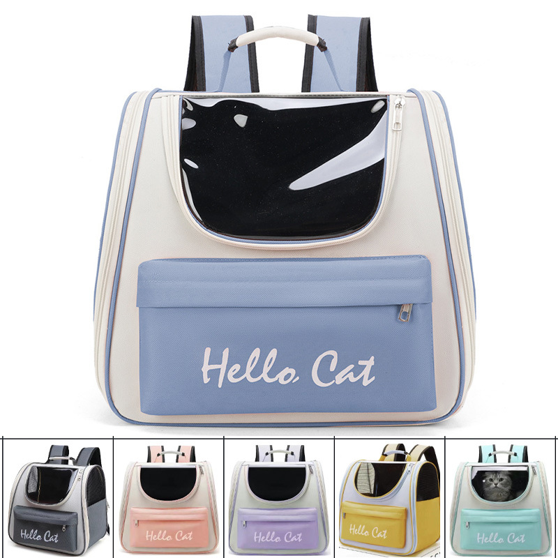 Cat bag large cat backpack pet backpack space capsule breathable portable backpack cat dog outing bag