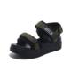 Sports Sandals Women's 2025 Summer New All-match Cyber Popular Platform Thick-soled Wedge Flat Soft-soled Beach Shoes for Students