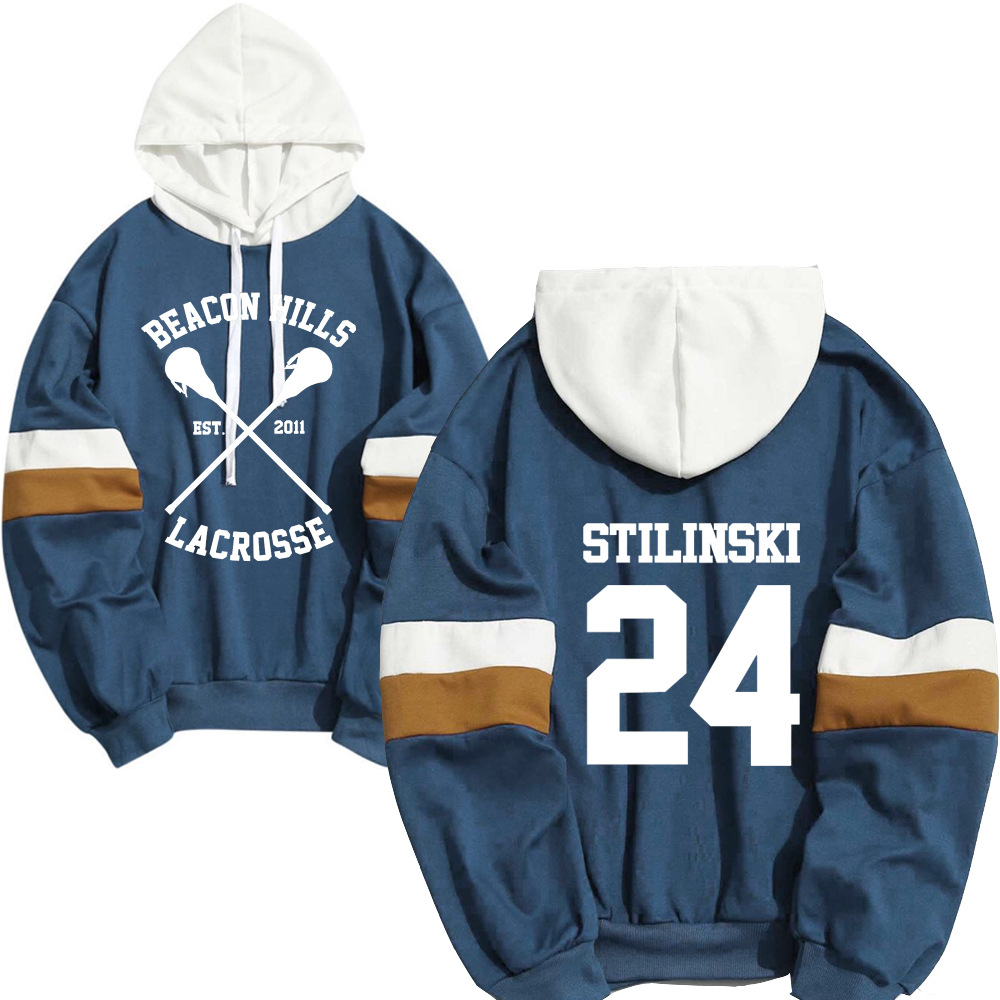 Men's stitching couple wear Spring and Autumn Sweater men's hoodie men's and women's sweatshirt in stock men's clothing factory wholesale