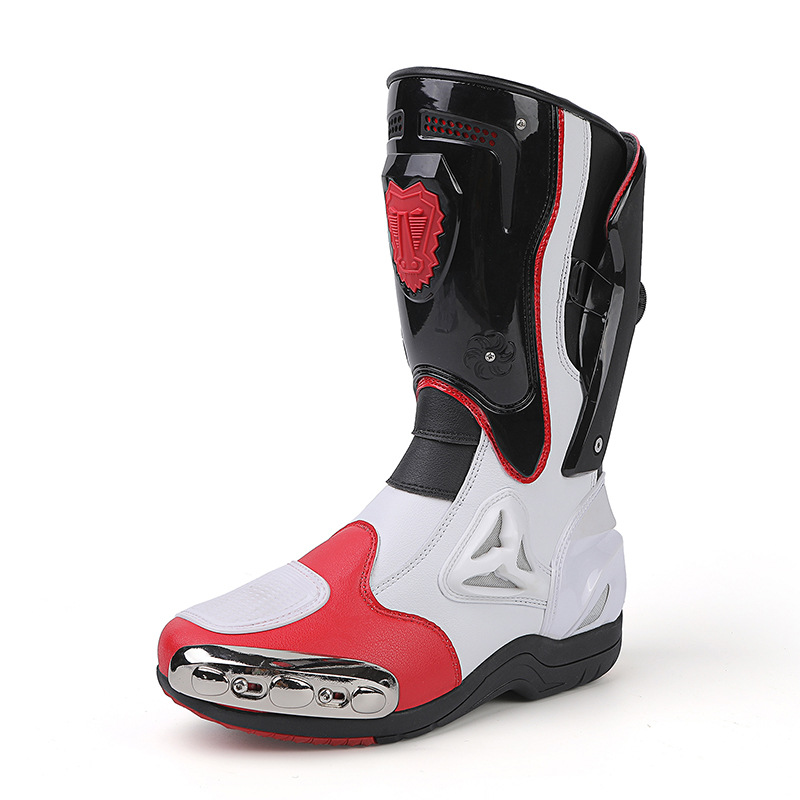 Cross-border supply cycling shoes men's motorcycle commuter Four Seasons anti-fall non-slip off-road motorcycle racing shoes Road boots