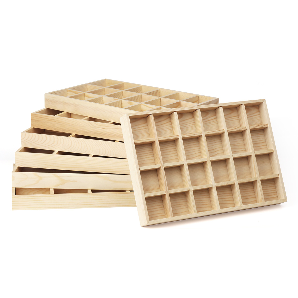 Pine Jewelry Display Plate Jewelry Tray Pendant Necklace Tray Jewelry Watch Tray Display Bracelet Tray Storage Packaging