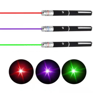 Cross-Border 5MW laser pen Red Blue Violet green pen tease cat Pointer Pointer Pointer laser flashlight