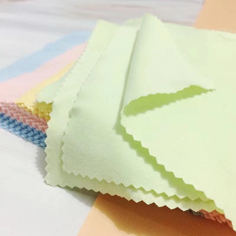 Super soft glasses cloth 100 mixed color support printing LOGO color glasses cloth multi-color optional factory wholesale