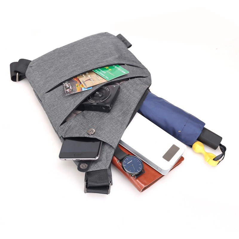 Gun Bag Chest Bag Amazon Cross-border New Outdoor Casual Chest Satchel Lightweight Simple Large Capacity Underarm Chest Bag