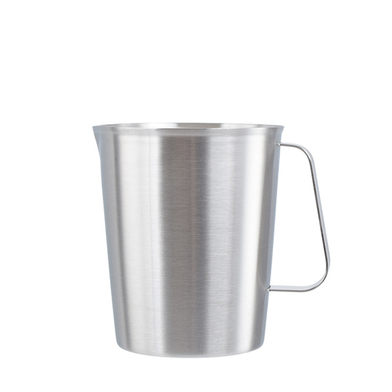Stainless steel thickened with scale milk tea cup coffee measuring cup kitchen baking measuring cup measuring spoon stainless steel measuring cup