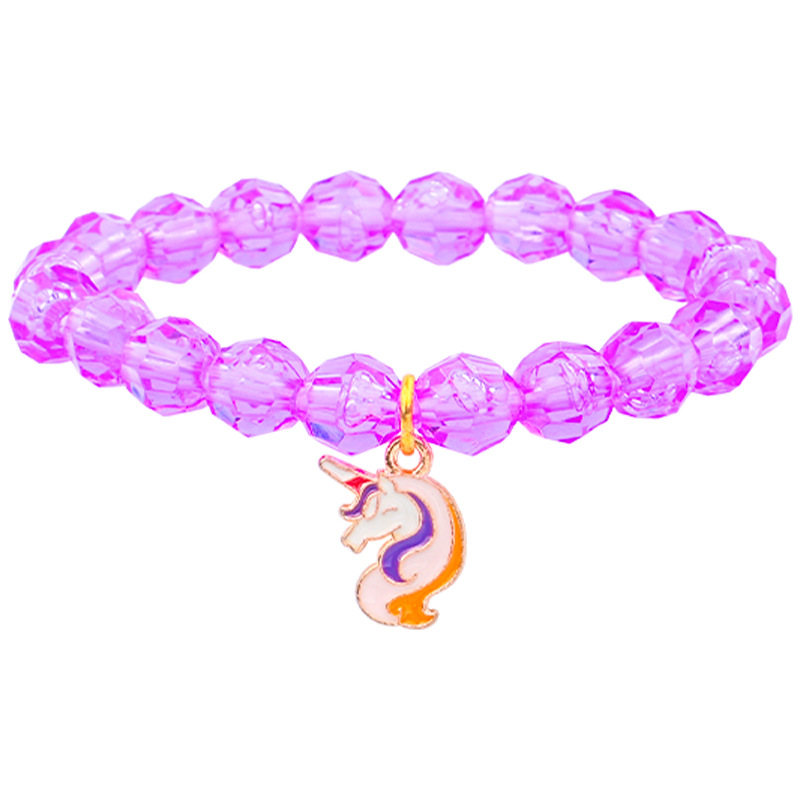Amazon explosions new children beaded bracelet diy children's jewelry unicorn cute gifts wholesale cross-border
