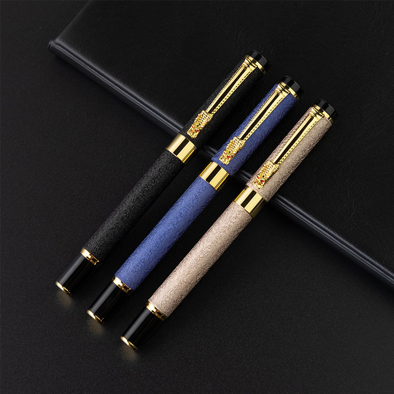 Tap sign pen metal ball pen tap advertising gift pen neutral pen frosted pen stock wholesale