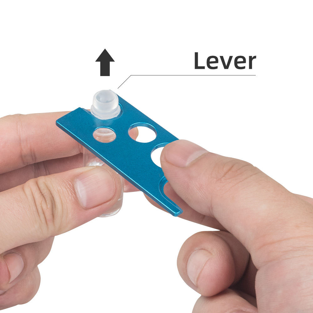 Factory direct box oil bottle opener zinc alloy multi-purpose bottle opener zinc alloy essential oil bottle opener hardware tools