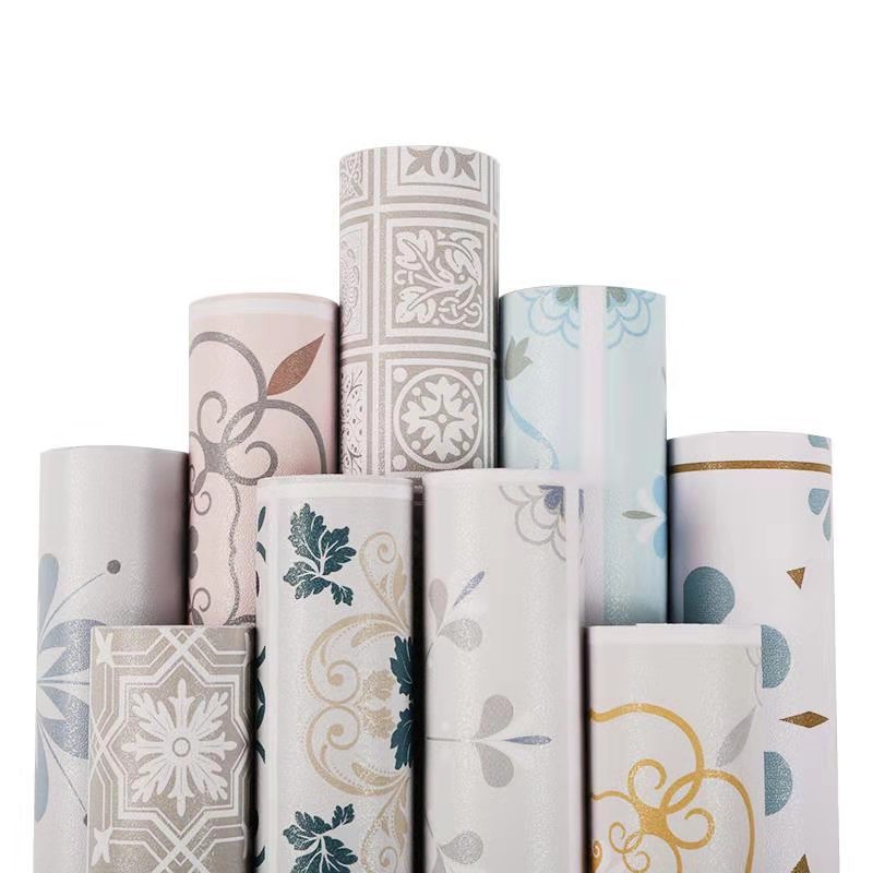 Toilet Waterproof Floor Stickers Tile Wall Stickers Self-adhesive Kitchen Floor Non-slip Bohemian Style Floor Stickers