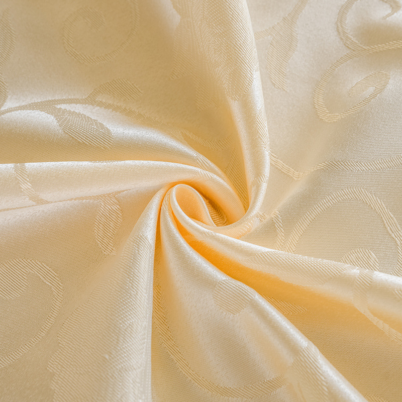 Hotel round tablecloth crocheted peony restaurant tablecloth hotel wedding banquet table set polyester large round tablecloth dustproof