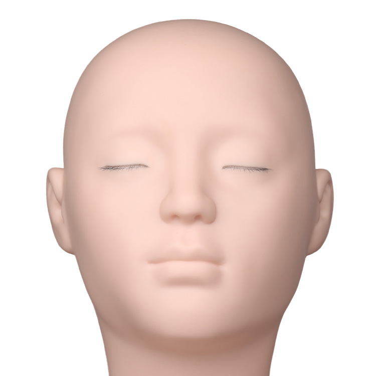 Skin management head mold eyelash practice head beauty special beauty head grafting eyelash practice head mold