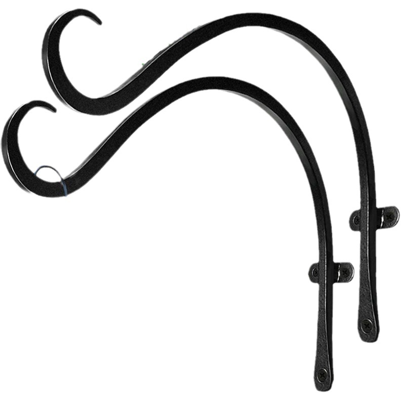 Gardening Hook Flower Rack Balcony Garden Hanging Flower Rack Hook Hanging Small Electric Light Home Outdoor Amazon Cross-border Explosions