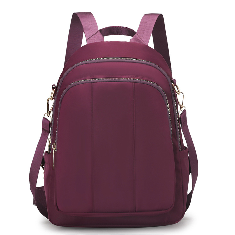 Ladies shoulder bag new running solid color Oxford cloth bag portable Mummy bag Baigou manufacturers wholesale cross-border supply