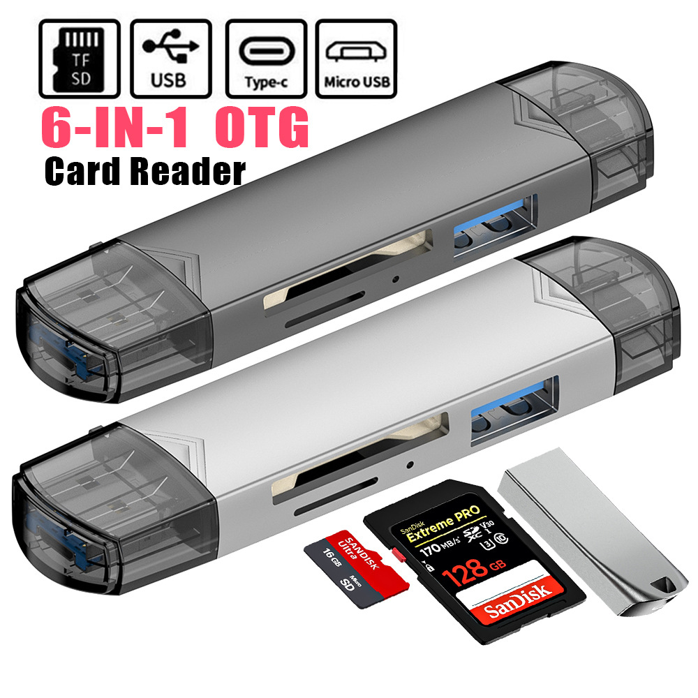 Factory private model type-c3.0 card reader cross-border for Android USB mobile phone computer multi-function OTG function