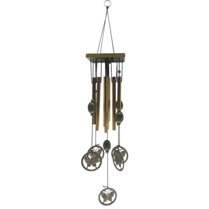 Bronze Wind Bell Metal Multi-tube Large Hanging Ornaments Foreign Trade Bell Home Pendant
