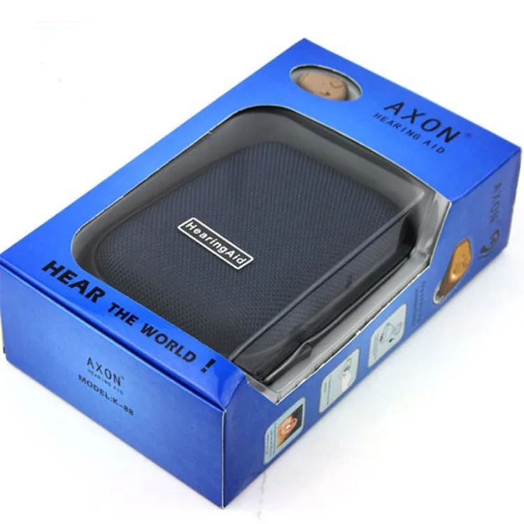 Rechargeable Hearing Aid In-ear Noise Reduction AXON K-88 Wireless Portable Best Selling Gospel for the Elderly Deafness Back of the Ear