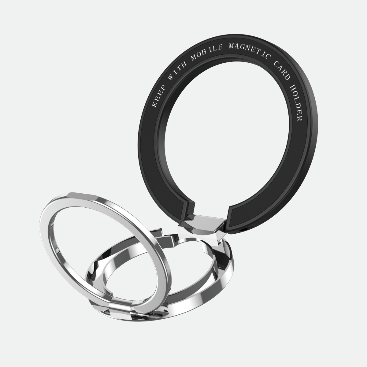 magsafe magnetic mobile phone ring bracket metal desktop bracket alloy material ultra-thin modeling manufacturers direct supply