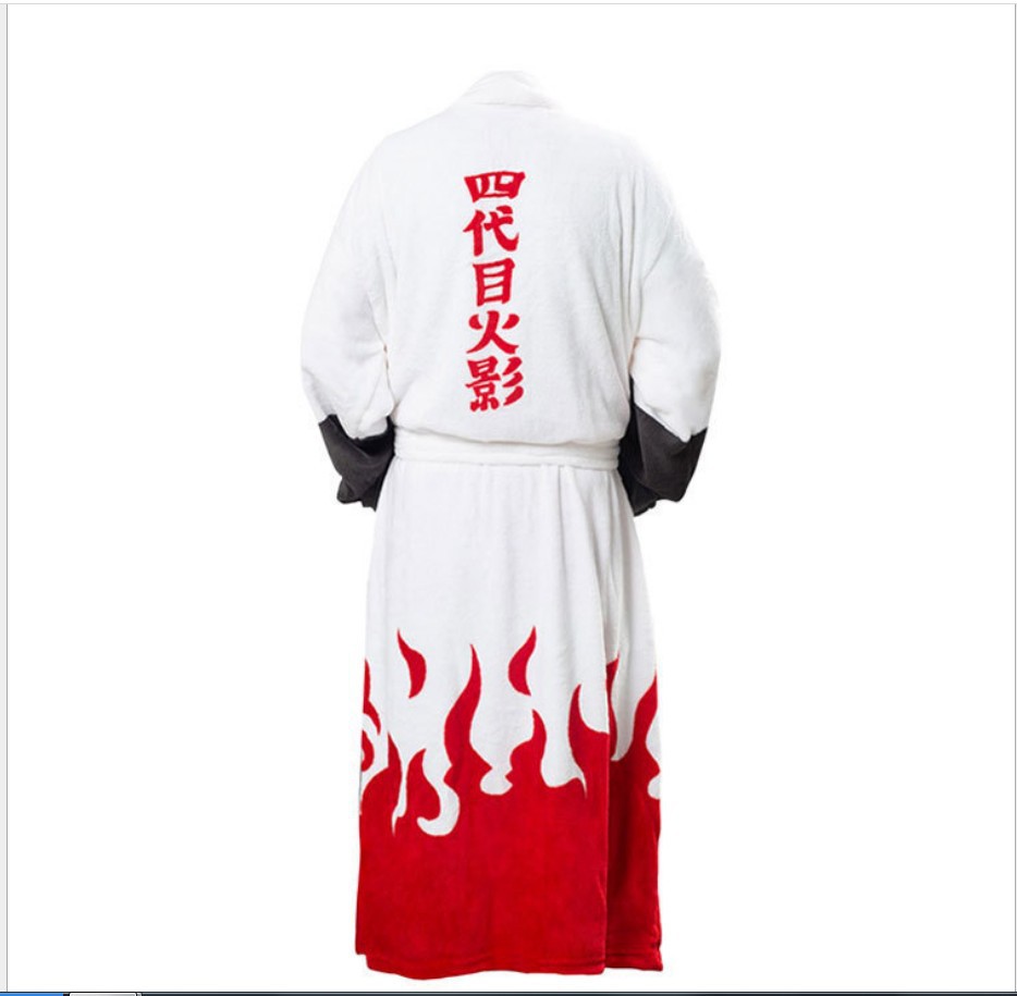 Xiao organization nightgown Red Cloud bathrobe flannel four generations seven generations of men's and women's pajamas Huo shadow nightgown a generation of hair