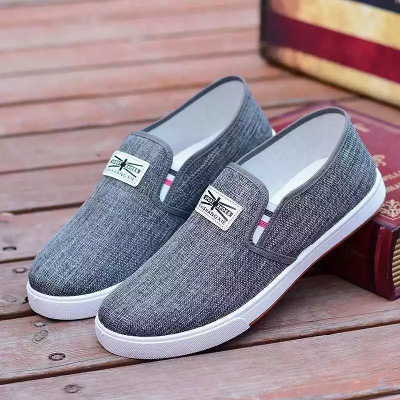 Old Beijing Denim Canvas Shoes Men's Trendy Running Men's Shoes 2022 Spring New Casual Sports Board Shoes for Men