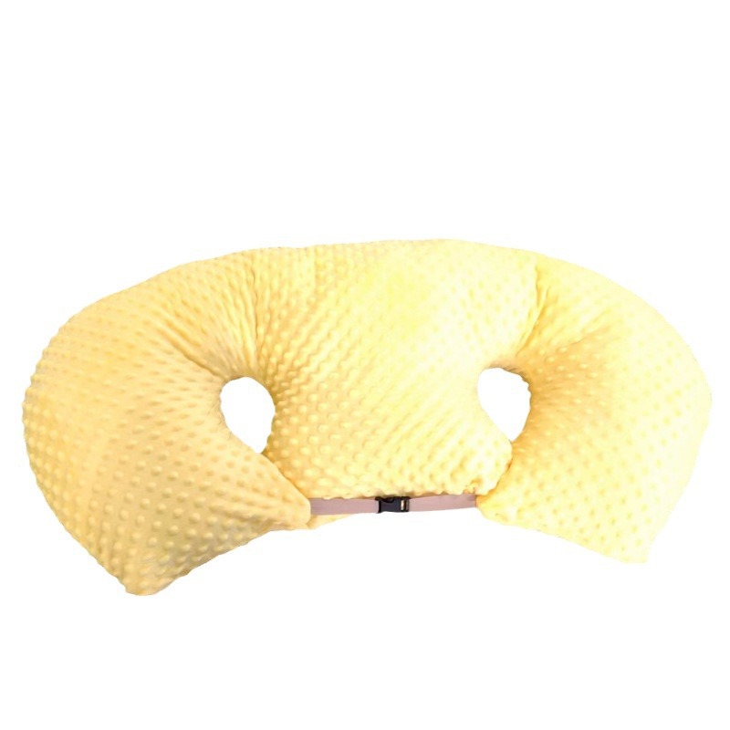 Multi-functional nursing pillow double bag baby nursing pillow head Anti-overflow anti-spitting cushion newborn nursing bed