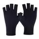 Male half finger black -1 pair