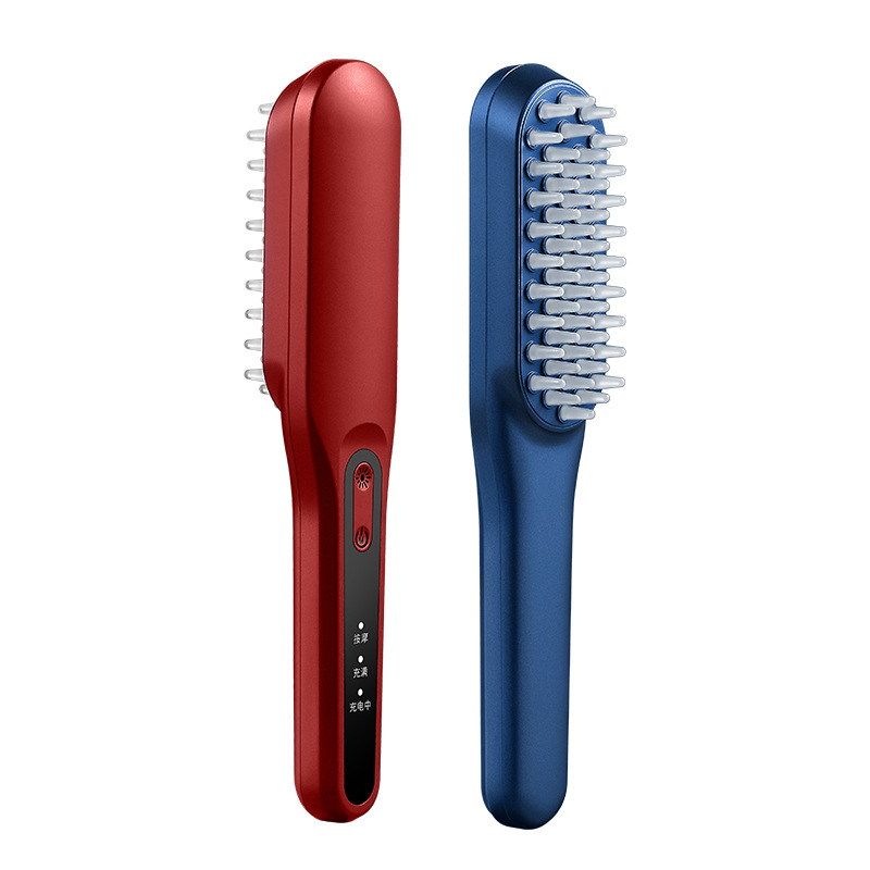 Cross-border household head electric massage comb multifunctional massager EMS micro-current tendons dredge healthy hair comb