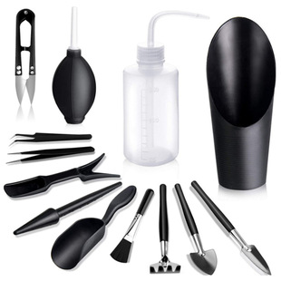 Black Series Fleshy Plant Tools Gardening Tools Set Indoor Planting Pot-shifting Gardening Set