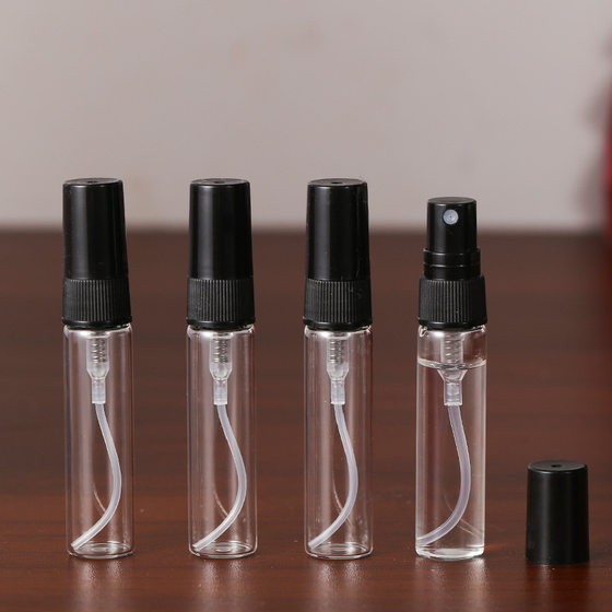 Factory direct sale 2ml 3ml 5ml 10ml perfume sub-Bottle perfume sample bottle glass spray bottle trial pack