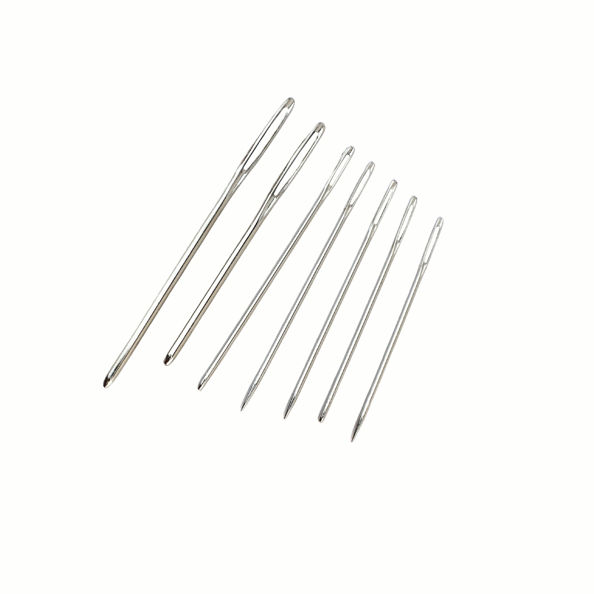 DIY knitting tools hand sewing needle blunt head big eye needle sweater wool needle large hole sweater sewing needle thick needle