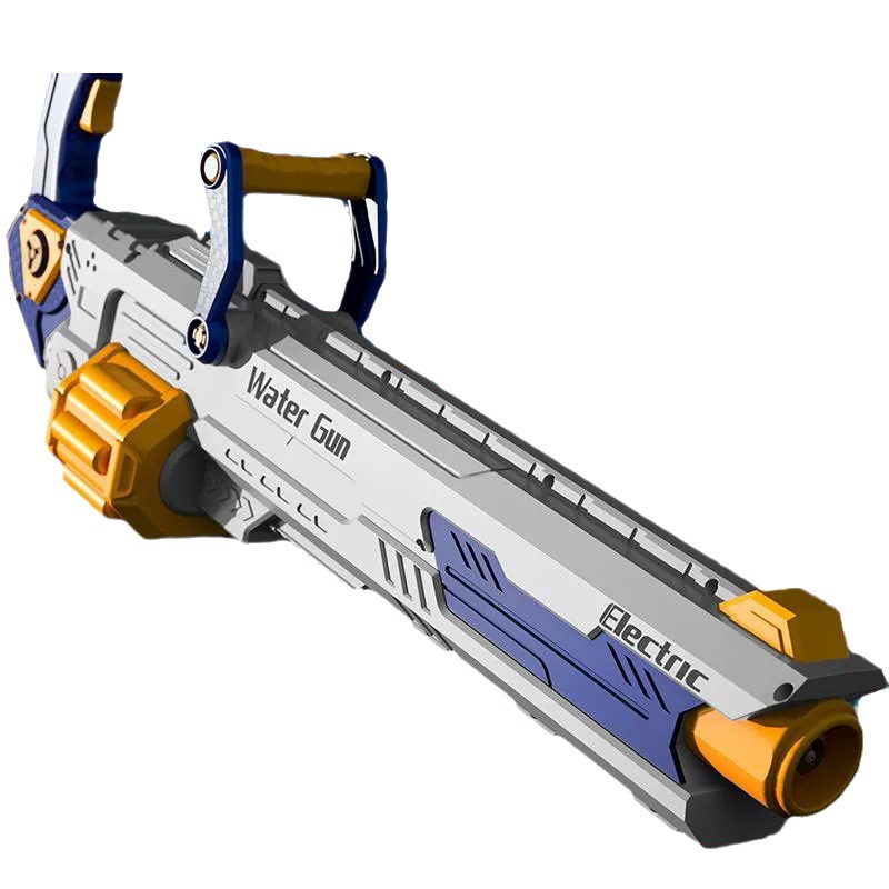 Gatling Children's Electric Water Gun Large Capacity Automatic Water Absorption High Pressure Water Gun Boys Internet Celebrous Outdoor Toys