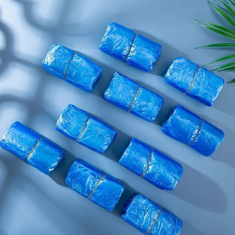 Disposable Shoe Cover Waterproof Shoe Cover Rainy Thickened Long Barrel Farm Boot Cover Outdoor Drifting Plastic Boot Cover Wholesale