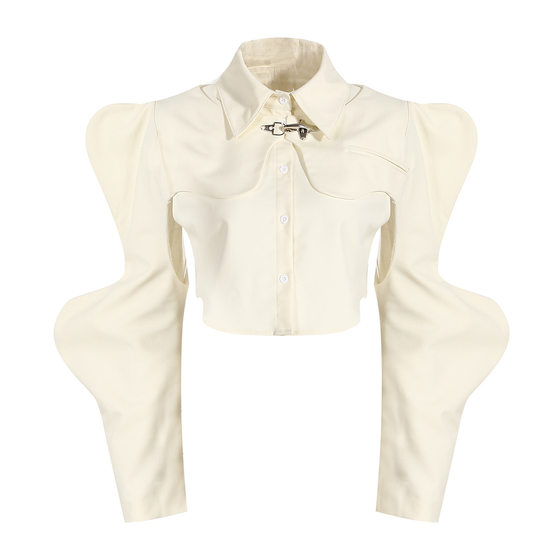 Xiaozhong Two-piece Set Women's 2023 New Vest Shawl Suit Sleeveless Short Shirt Personality Careful Machine Suit