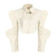 Xiaozhong Two-piece Set Women's 2023 New Vest Shawl Suit Sleeveless Short Shirt Personality Careful Machine Suit
