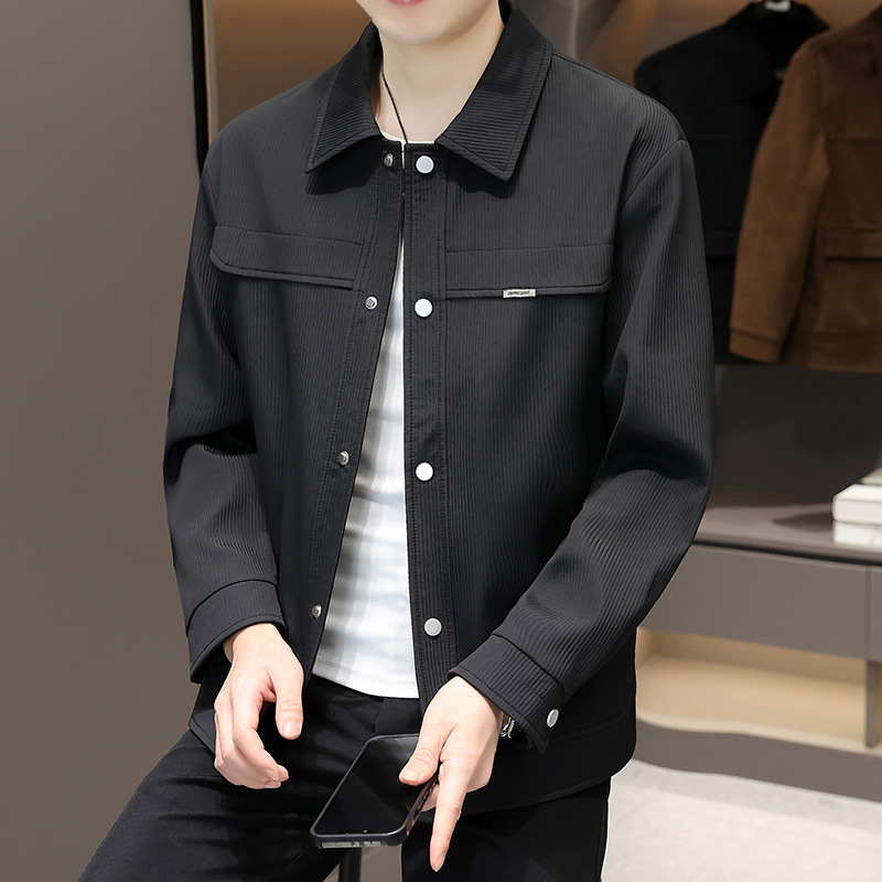 2024 New Summer T-shirt Men's Trendy Loose Short-sleeved T-shirt Top All-match Fake Two-piece Half-sleeved Teenager T-shirt