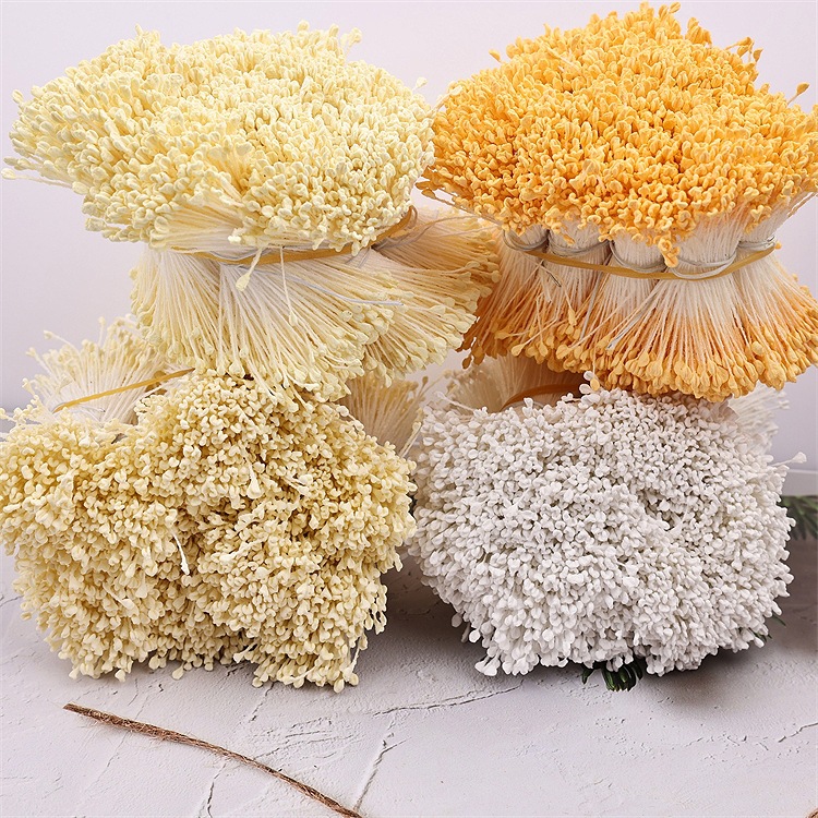 Extremely fine small matte malt flower heart flower core DIY Korean popular headdress hair accessories antique hairpin material flower core
