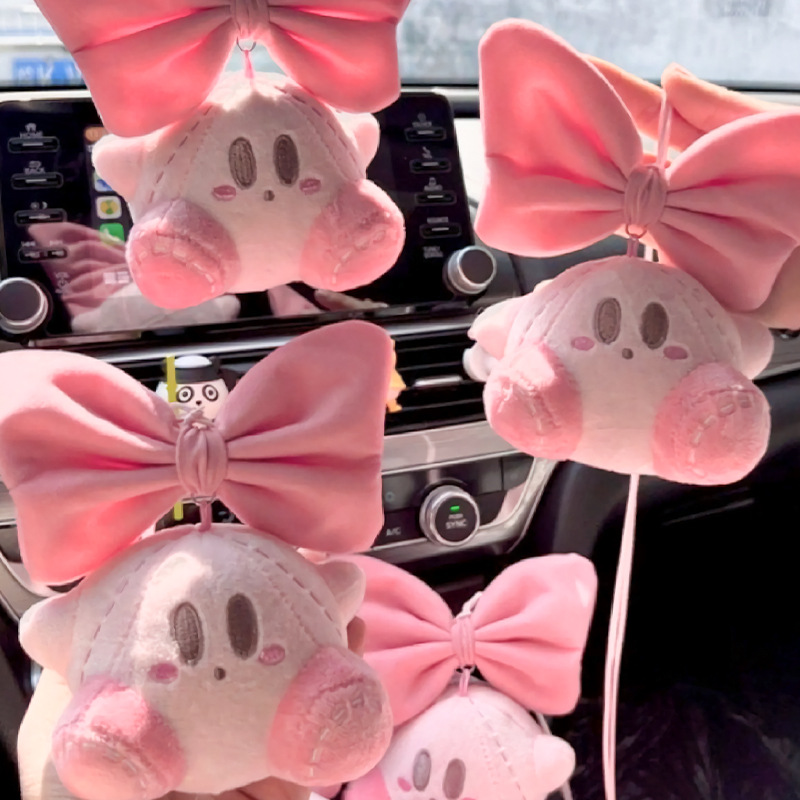 Little red book with bow star Kapi car hanging car decoration rearview mirror pendant girl heart doll wholesale