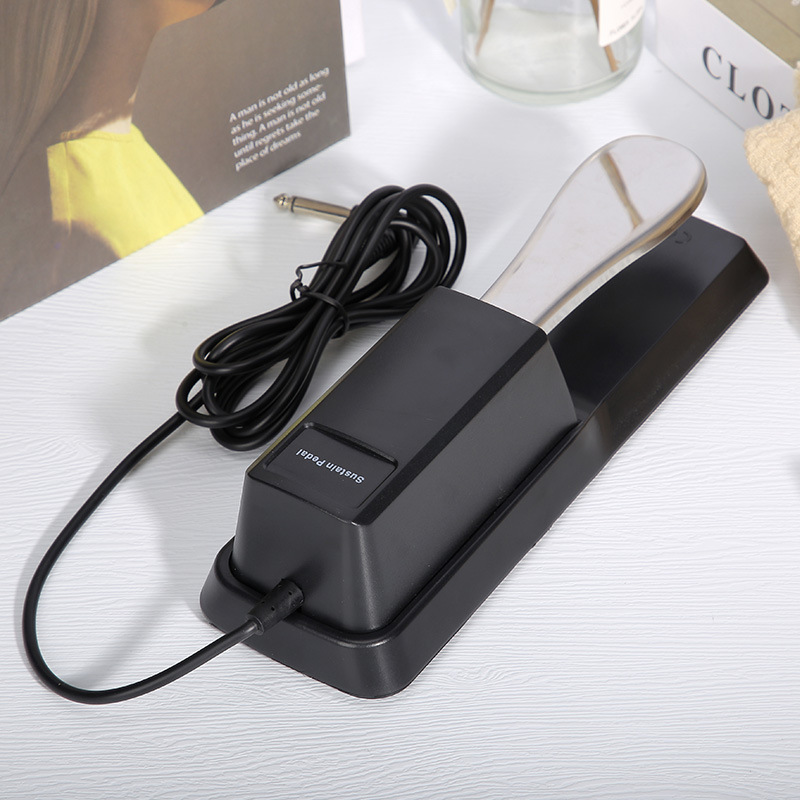 Electric piano sustain pedal electronic organ keyboard synthesizer universal piano metal foot pedal musical instrument accessories