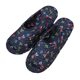 Wholesale Korean Style Pastoral Fabric Home Slippers Machine Washable Quilted Warm Soft Sole Non-Slip Carpet Shoes