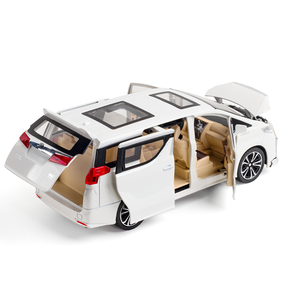 (バブルボックス) シミュレーション1対24エルファ合金ビジネスベビーシッター車モデル代理卸売りコレクション