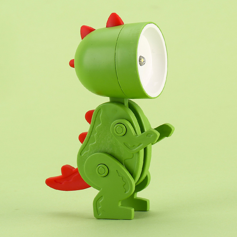 New mini table lamp creative DIY night light led adorable desktop cartoon dinosaur ornaments ins student gift